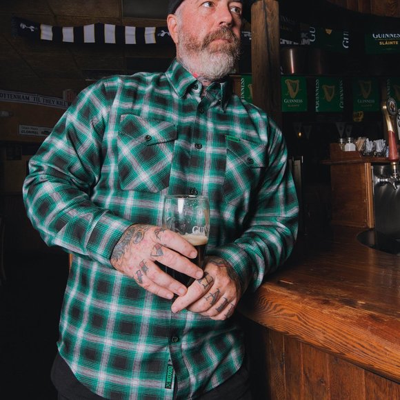 DIXXON Flannel EMERALD ISLE 10YR Flannel Shirt Men's M - Picture 7 of 11